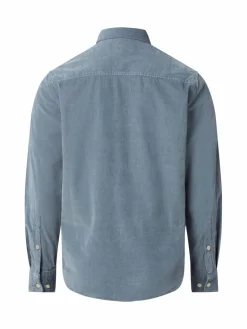 Camel Active Hemden<Herren Cordhemd blau uni