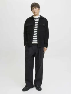 Jack & Jones Hemden<Herren Cordhemd - JJePerfect marine strukturiert