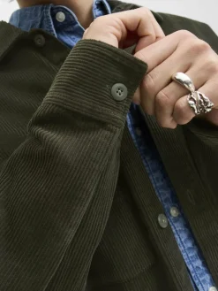 Jack & Jones Hemden<Herren Cordhemd - JJePerfect tanne strukturiert