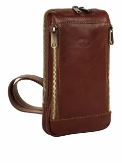 piké Taschen & Rucksäcke<Herren Crossover Bag braun uni