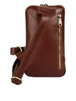 piké Taschen & Rucksäcke<Herren Crossover Bag braun uni