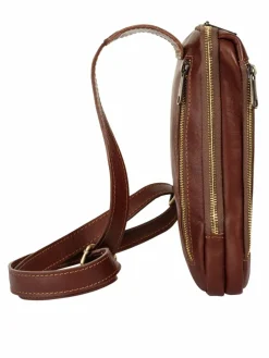 piké Taschen & Rucksäcke<Herren Crossover Bag braun uni