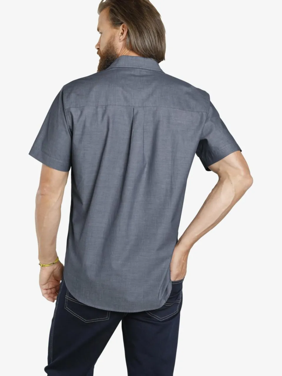 Herren Jan Vanderstorm Hemden>Herren Doppelpack Hemd - EVIN