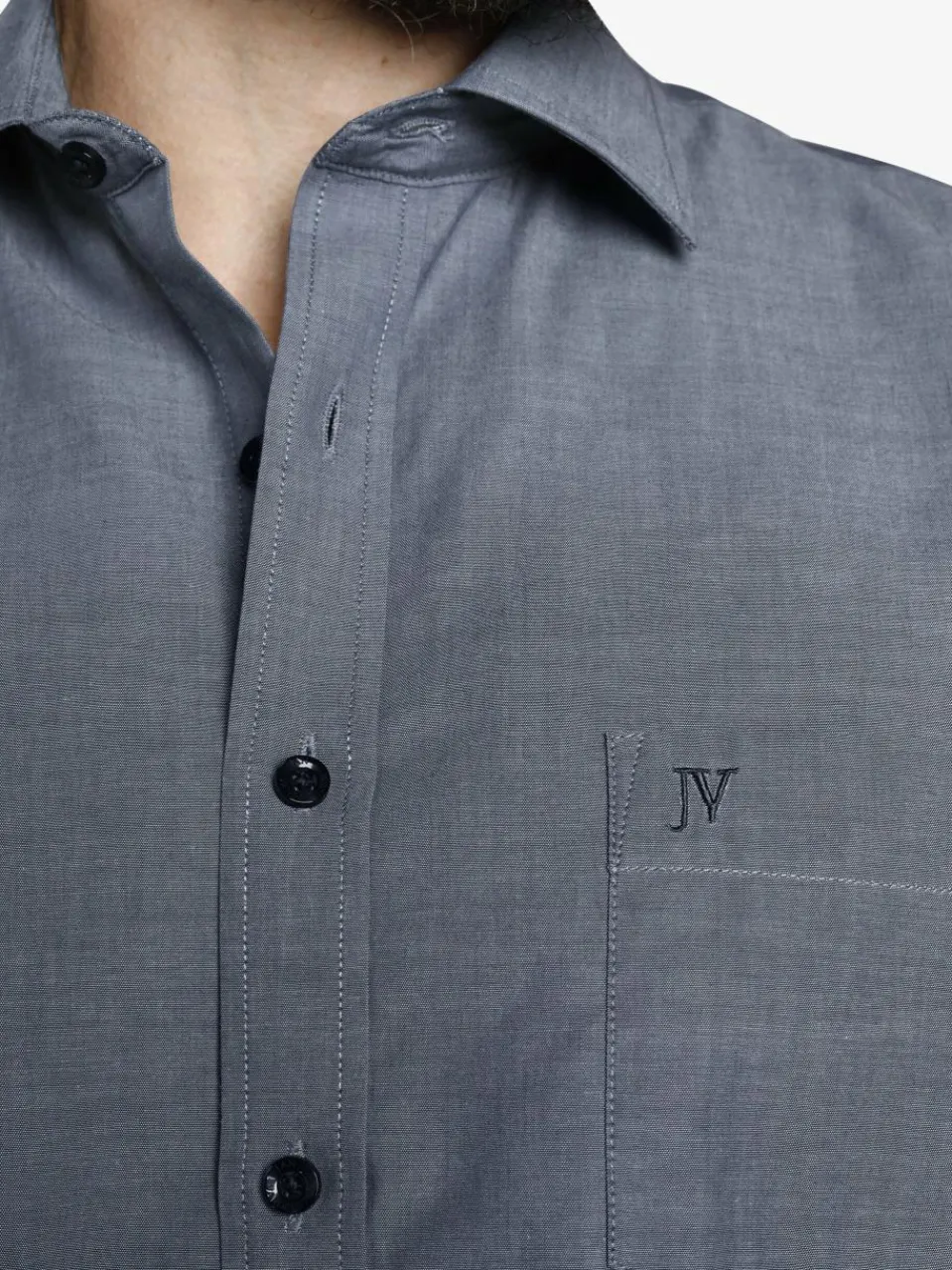 Herren Jan Vanderstorm Hemden>Herren Doppelpack Hemd - EVIN