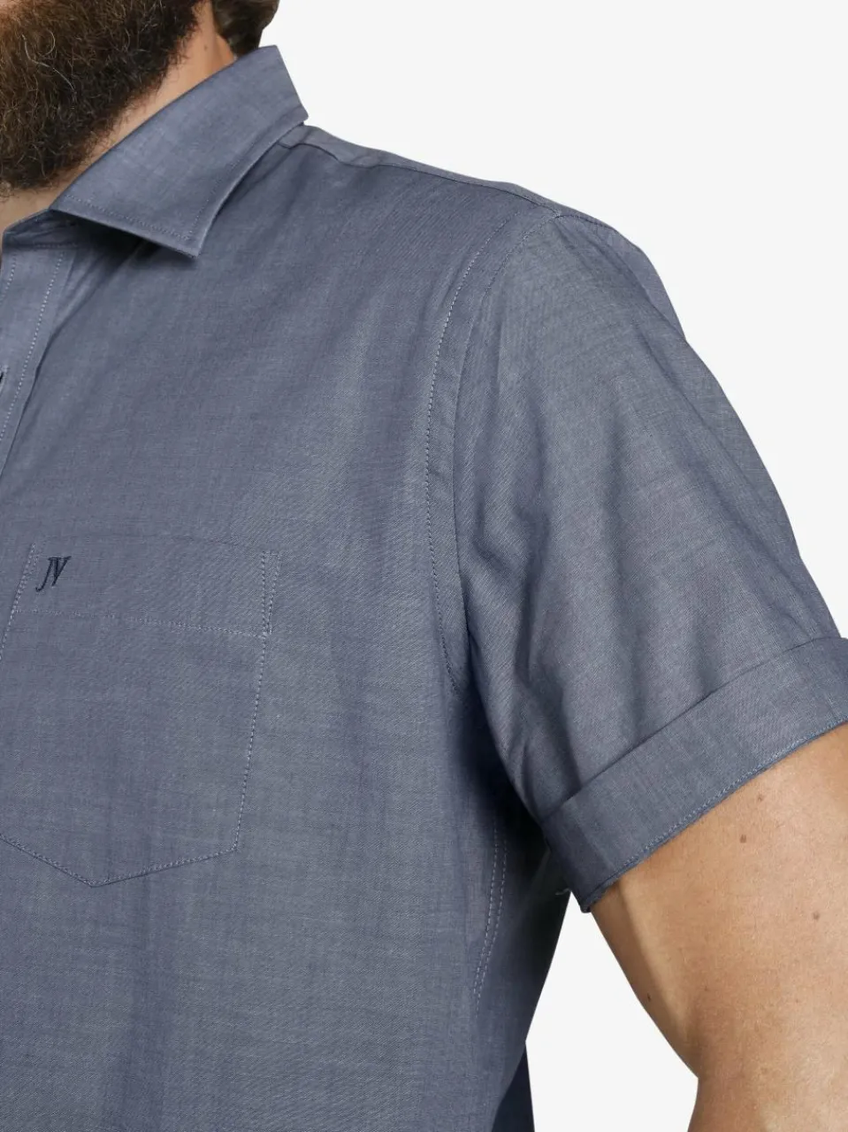 Herren Jan Vanderstorm Hemden>Herren Doppelpack Hemd - EVIN