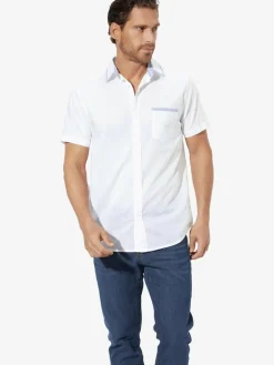 BABISTA Hemden<Herren Doppelpack Hemd - THARIN weiß blau uni