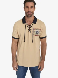 Herren Jan Vanderstorm Poloshirts>Herren Doppelpack Poloshirt - ELJAR
