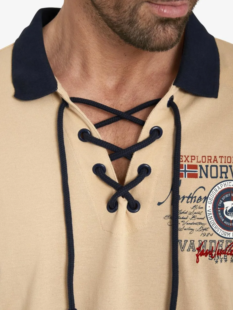 Herren Jan Vanderstorm Poloshirts>Herren Doppelpack Poloshirt - ELJAR