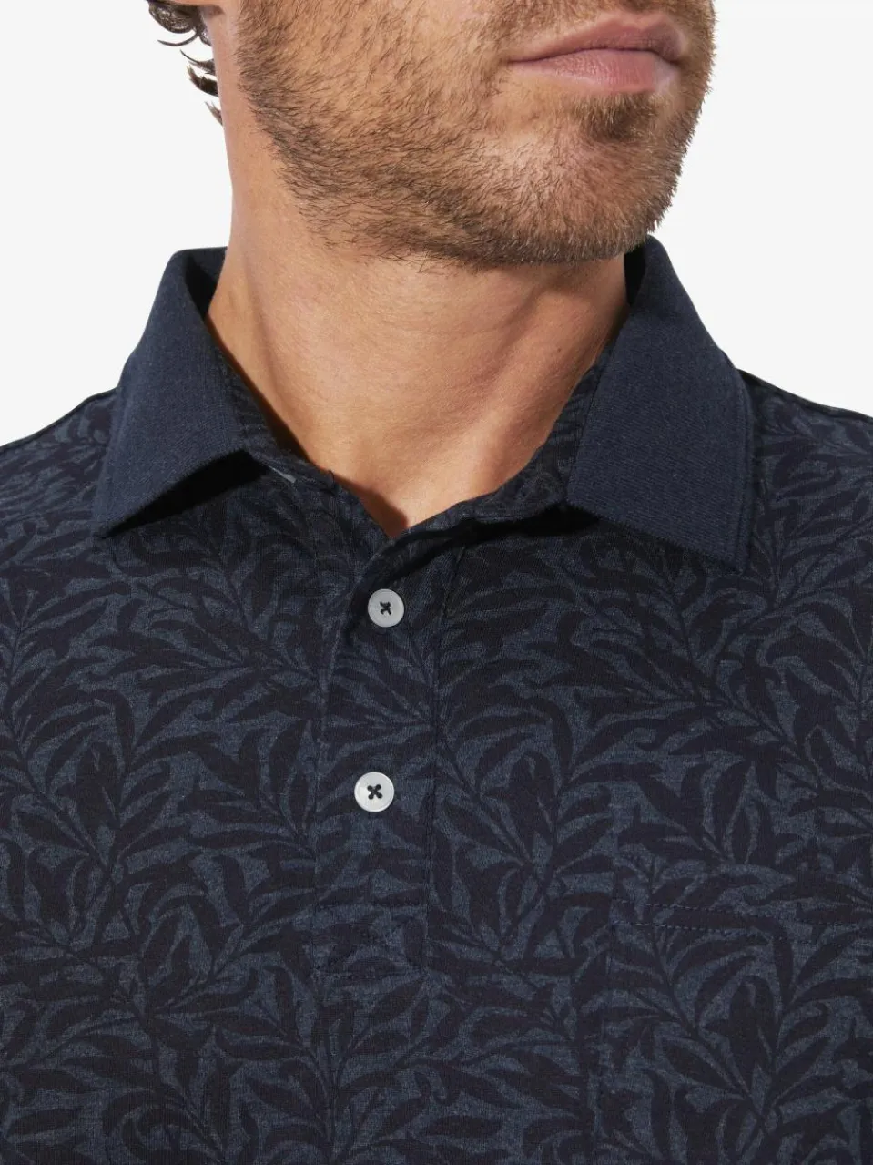 BABISTA Poloshirts<Herren Doppelpack Poloshirt - FALDIN blau orange gemustert