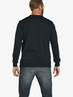 Jan Vanderstorm Sweatshirts & Sweatjacken<Herren Doppelpack Sweatshirt - BOTU petrol blau bedruckt