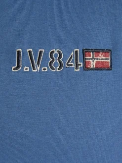 Jan Vanderstorm Shirts<Herren Doppelpack T-Shirt - MAYKO blau royal uni