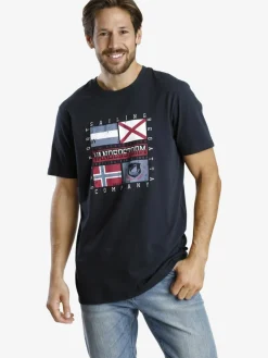 Herren Jan Vanderstorm Shirts>Herren Doppelpack T-Shirt - PREBEN