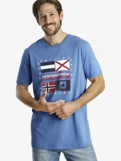 Herren Jan Vanderstorm Shirts>Herren Doppelpack T-Shirt - PREBEN