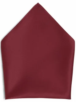 Mc Earl Krawatten & Fliegen<Herren Einstecktuch bordeaux uni