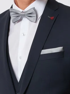 Roy Robson Krawatten & Fliegen<Herren Einstecktuch hellgrau uni