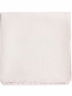 OLYMP Level Five Krawatten & Fliegen<Herren Einstecktuch aus Seide rosa strukturiert