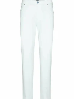 MEYER Jeans<Herren Five-Pocket - M5 Regular weiß uni