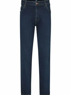 MEYER Hosen<Herren Five-Pocket-Hose - M5 Regular blau uni
