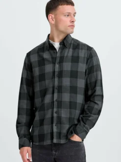 Herren BLEND Hemden>Herren Flanellhemd - BHBUSTER