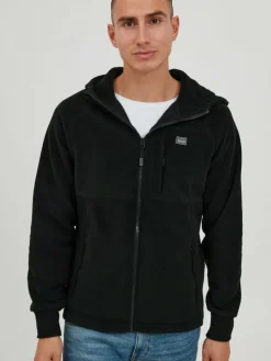 11 Project Sweatshirts & Sweatjacken<Herren Fleecejacke - PRMichel schwarz uni