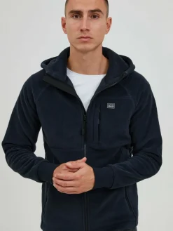 11 Project Sweatshirts & Sweatjacken<Herren Fleecejacke - PRMichel blau uni