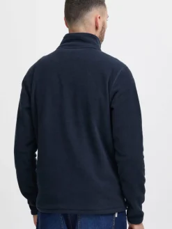 BLEND Sweatshirts & Sweatjacken<Herren Fleecepullover - BHFlint blau uni