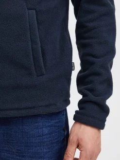 BLEND Sweatshirts & Sweatjacken<Herren Fleecepullover - BHFlint blau uni