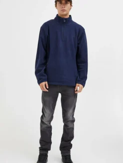 North Bend Sweatshirts & Sweatjacken<Herren Fleecepullover - NBCotas marine uni
