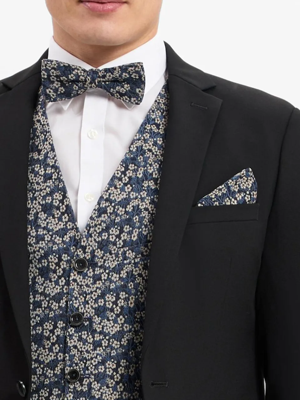 Herren CG - CLUB of GENTS Krawatten & Fliegen>Herren Fliege und Einstecktuch