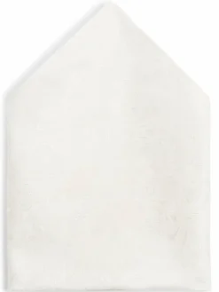 Digel Krawatten & Fliegen|Anzüge<Herren Fliege und Einstecktuch ecru gemustert