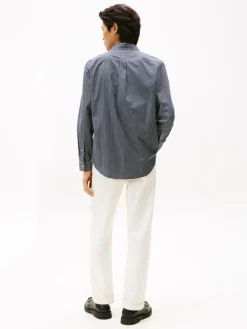 Tommy Hilfiger Hemden<Herren Freizeithemd anthrazit weiß gestreift