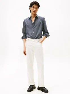 Tommy Hilfiger Hemden<Herren Freizeithemd anthrazit weiß gestreift