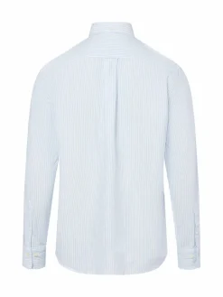 Gant Hemden<Herren Freizeithemd weiß hellblau gestreift