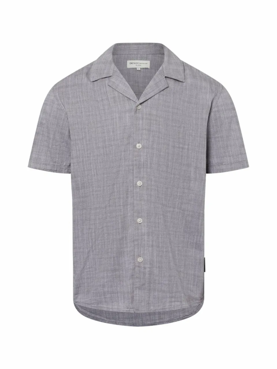 Tom Tailor Denim Hemden<Herren Freizeithemd hellgrau meliert