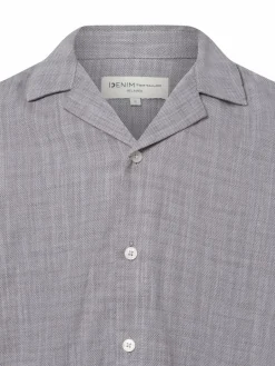 Tom Tailor Denim Hemden<Herren Freizeithemd hellgrau meliert