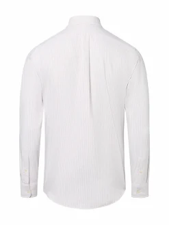 Polo Ralph Lauren Hemden<Herren Freizeithemd - Custom Fit weiß beige gestreift