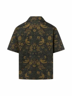 HUGO Hemden<Herren Freizeithemd - Espino schilf schwarz bedruckt