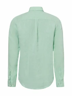 Fynch-Hatton Hemden<Herren Freizeithemd aus Leinen mint meliert