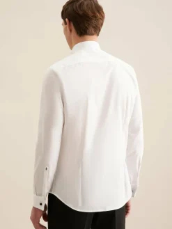 Seidensticker Hemden<Herren Gala - Uni weiß uni