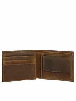 BAGAN Taschen & Rucksäcke<Herren Geldbörse braun uni