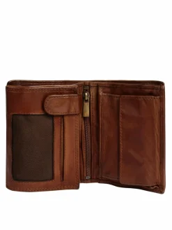 piké Taschen & Rucksäcke<Herren Geldbörse braun uni