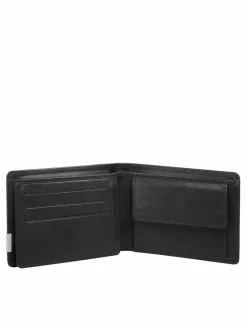 Bodenschatz Taschen & Rucksäcke<Herren Geldbörse schwarz uni