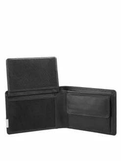 Bodenschatz Taschen & Rucksäcke<Herren Geldbörse schwarz uni