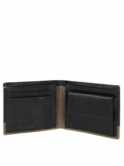 BAGAN Taschen & Rucksäcke<Herren Geldbörse schwarz uni