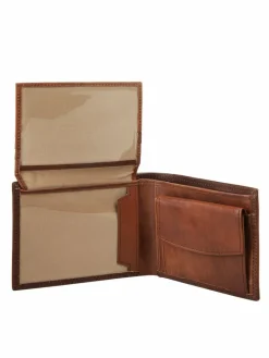 piké Taschen & Rucksäcke<Herren Geldbörse braun uni