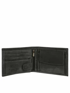 BAGAN Taschen & Rucksäcke<Herren Geldbörse schwarz uni