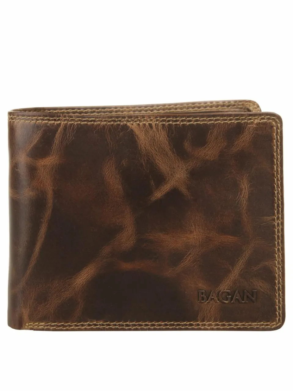 BAGAN Taschen & Rucksäcke<Herren Geldbörse braun uni