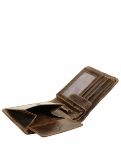 BAGAN Taschen & Rucksäcke<Herren Geldbörse braun uni