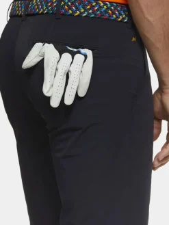 MEYER Hosen<Herren Golf-Bermuda - ST. ANDREWS blau uni