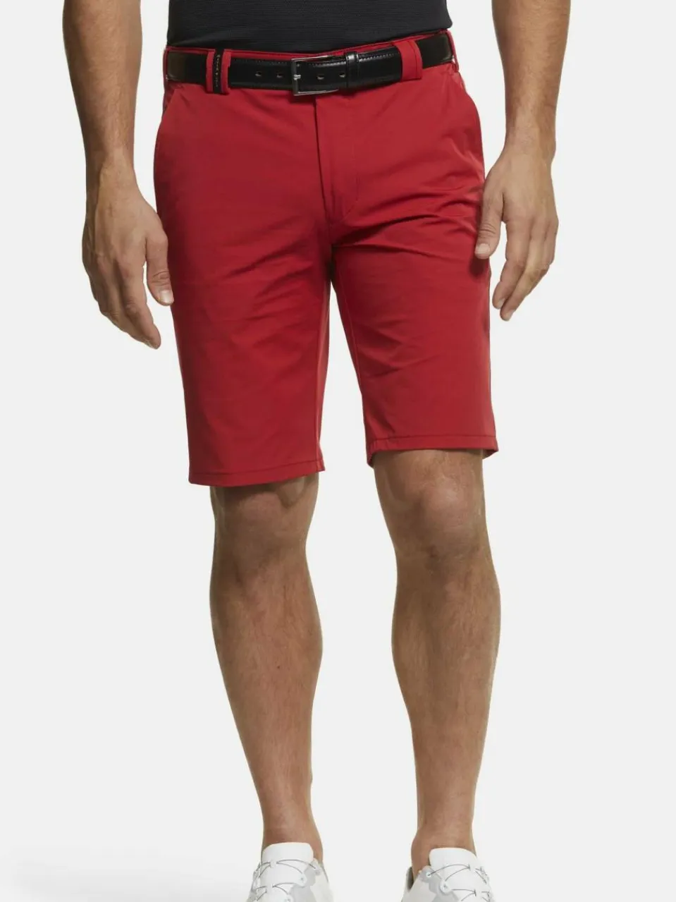 MEYER Hosen<Herren Golf-Bermuda - ST. ANDREWS rot uni